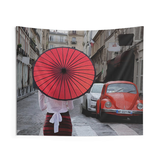 Tokyo Street Walk Tapestry