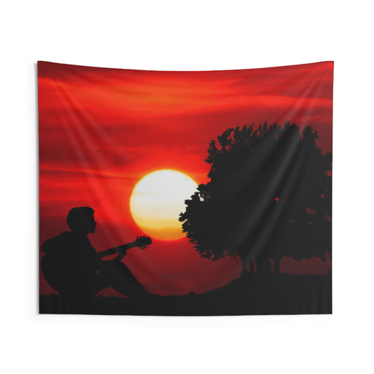 Sunset Music Tapestry