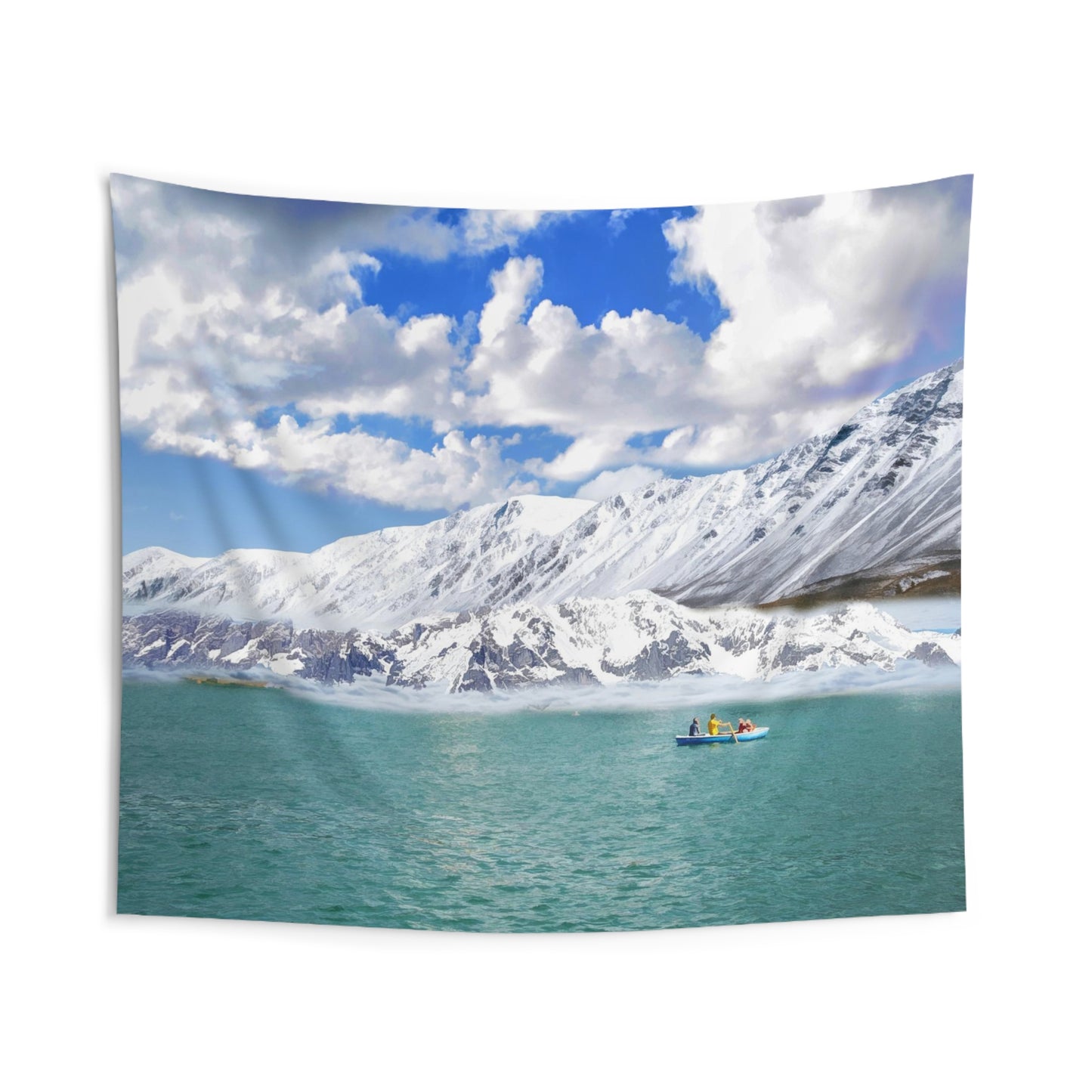 Ladakh Mountain Lake Tapestry