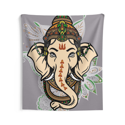 Ganesha Face Tapestry