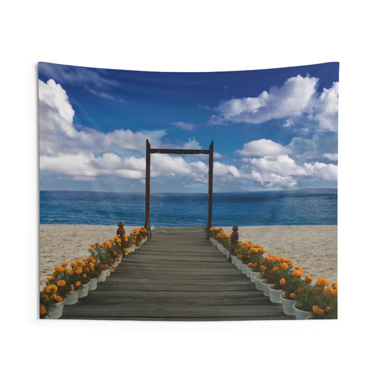 Path to sea Tapestry