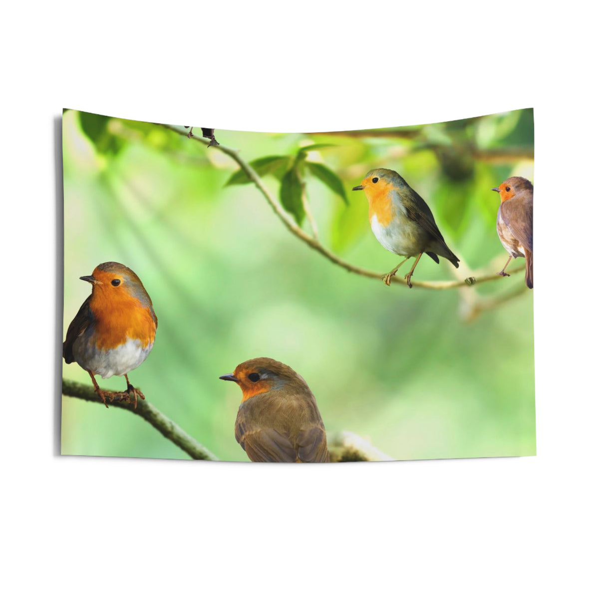 Five Bird Tapestry