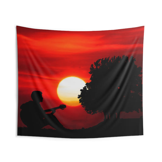 Sunset Music Tapestry
