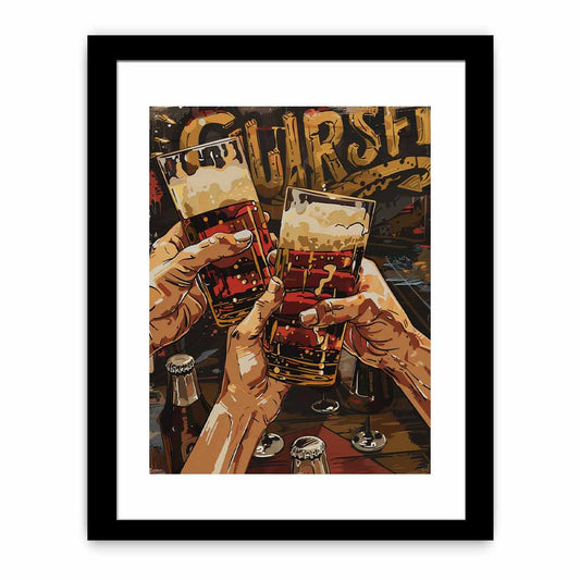 Cheers Framed Framed Print 