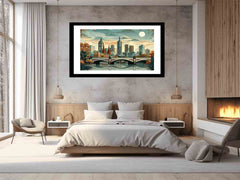 Melbourne Framed Print