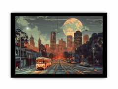 Melbourne Framed Print