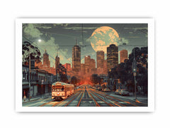 Melbourne Framed Print