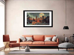 Melbourne Framed Print
