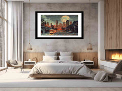 Melbourne Framed Print