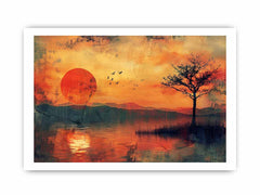 Sunset  Framed Print