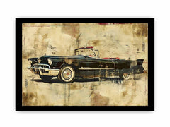 Vintage Car Framed Print