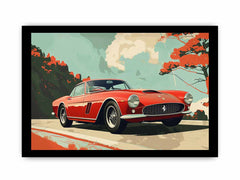 Vintage Car Framed print