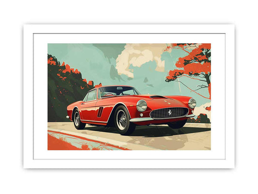 Vintage Car Framed print