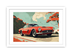 Vintage Car Framed print