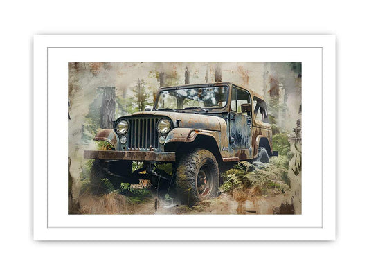 Jeep Framed Print Framed Print
