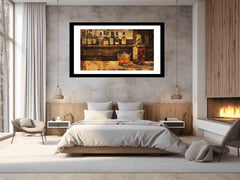 Vintage Whiskey Framed Print