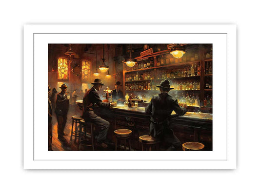 Vintage Bar Print