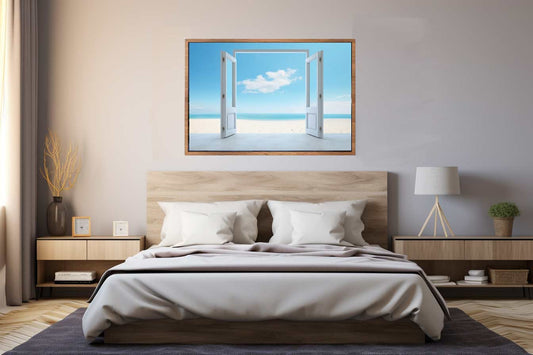 Window To Phuket Canvas Art Print