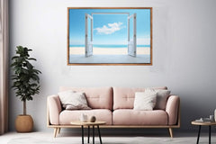 Window To Phuket Canvas Art Print