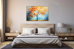 Maple Tree Art Canvas Art Print