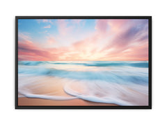 Serenity Sea Art Canvas Art Print