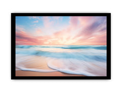 Serenity Sea Art Canvas Art Print
