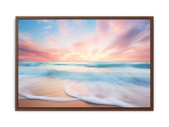 Serenity Sea Art Canvas Art Print