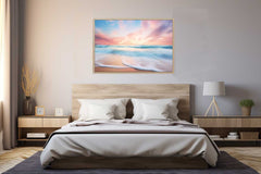 Serenity Sea Art Canvas Art Print