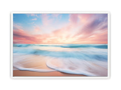 Serenity Sea Art Canvas Art Print