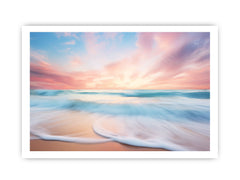 Serenity Sea Art Canvas Art Print