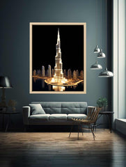 Burj Khalifa, Dubai Canvas Art Print