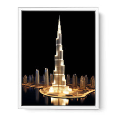 Burj Khalifa, Dubai Canvas Art Print