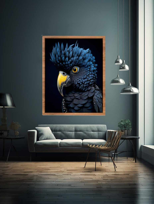 Cockatoo Bird Canvas Art Print