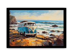 CAMPARVAN PARK Art Canvas Art Print