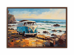 CAMPARVAN PARK Art Canvas Art Print