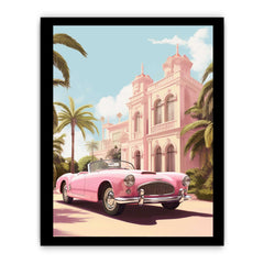Vintage Car Canvas Art Print