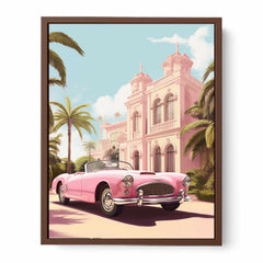 Vintage Car Canvas Art Print