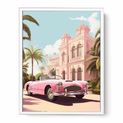 Vintage Car Canvas Art Print