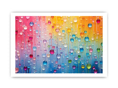 Rain Oil Canvas Art Print