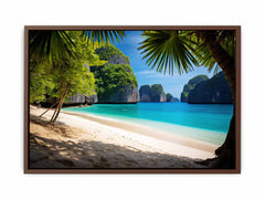 Phi Phi Island Thailand Canvas Art Print