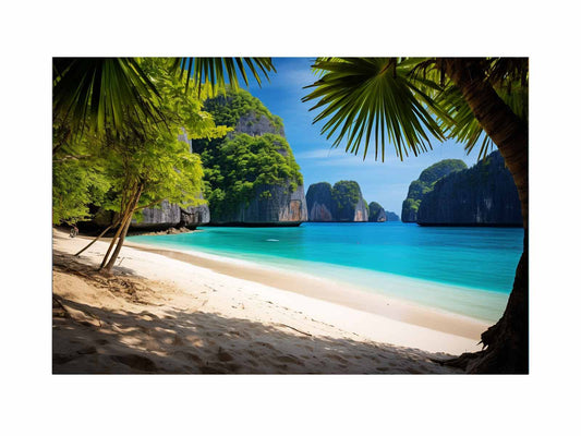 Phi Phi Island Thailand Canvas Art Print
