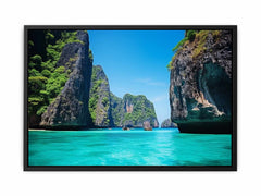 Phi Phi Island Thailand Canvas Art  Print