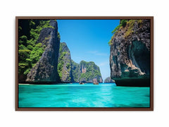 Phi Phi Island Thailand Canvas Art  Print