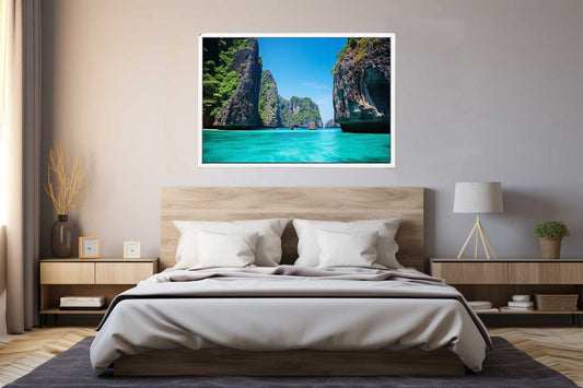 Phi Phi Island Thailand Canvas Art  Print