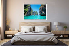 Phi Phi Island Thailand Canvas Art  Print
