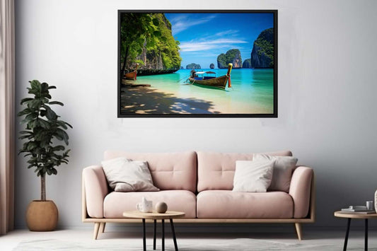 Phi Phi Island Thailand Canvas Art Print Art