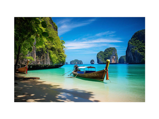 Phi Phi Island Thailand Canvas Art Print Art