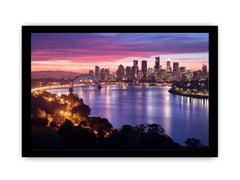 Brisbane River Canvas Art Print