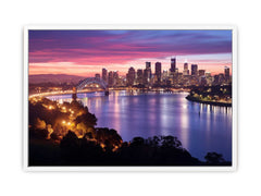 Brisbane River Canvas Art Print