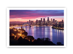 Brisbane River Canvas Art Print